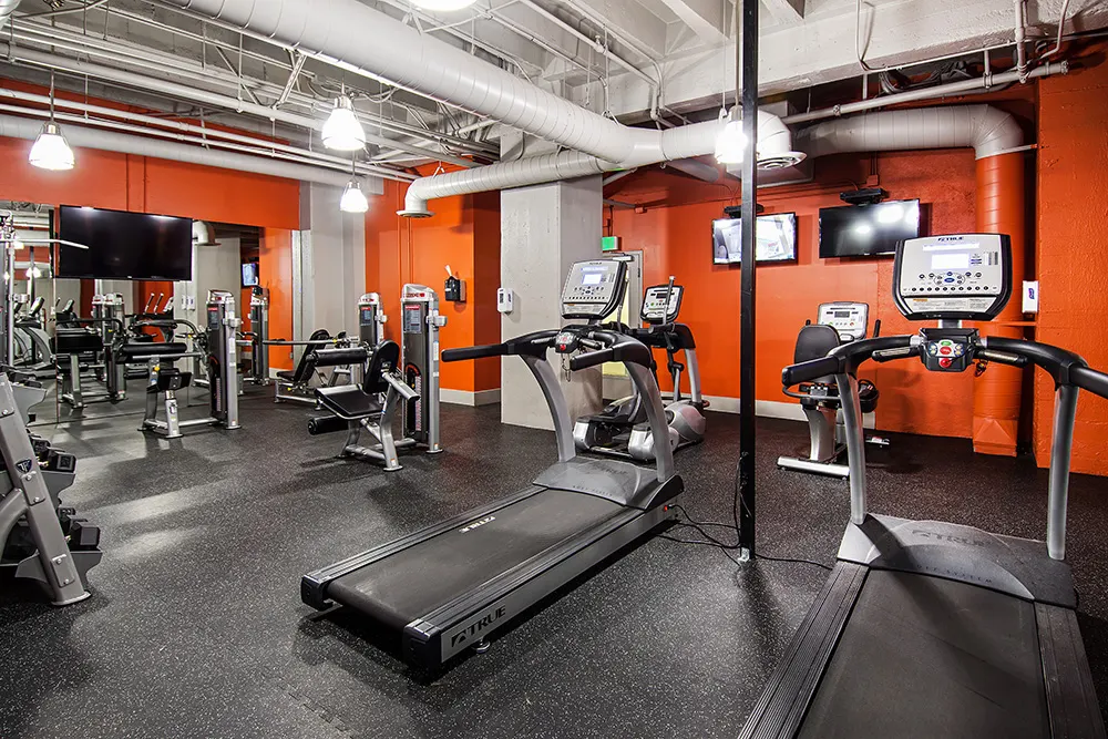 Guest fitness center